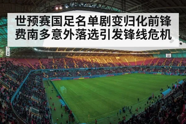 世预赛国足名单剧变归化前锋费南多意外落选引发锋线危机